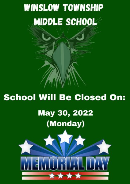 Memorial Day (School Closed)